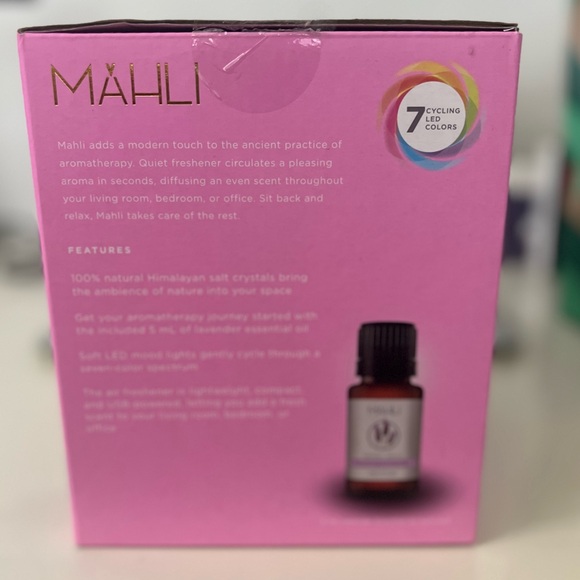 NWOT MAHLI HIMALAYAN SALT LAMP & AIR FRESHENER - Picture 2 of 3